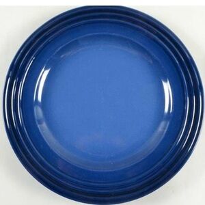Le Creuset Stoneware Indigo Blue Salad Plates Set of 2